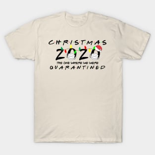 Christmas 2020 Quarantined Christmas Gift T-Shirt